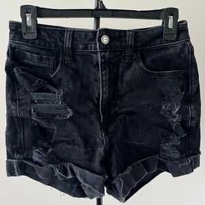 High rise curvy Hollister shorts